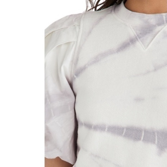 ULLA JOHNSON ELLIOT PUFF SLEEVED LAVENDER
TIE-DYE TOP PETITE - Picture 10 of 16